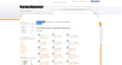 Desktop Screenshot of glitterdirectory.com